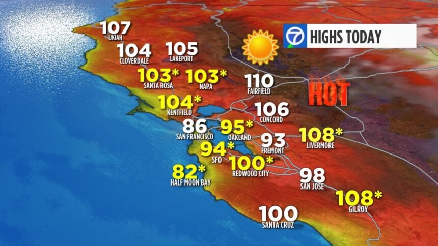 Heatwave in Bay Area