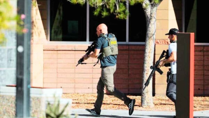 Bloodshed and Fear Grip UNLV Campus As Lone Gunman’s Shooting Rampage Leaves Three Dead