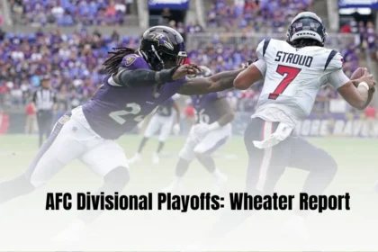 Texans vs. Ravens AFC Divisional Round Weather Report